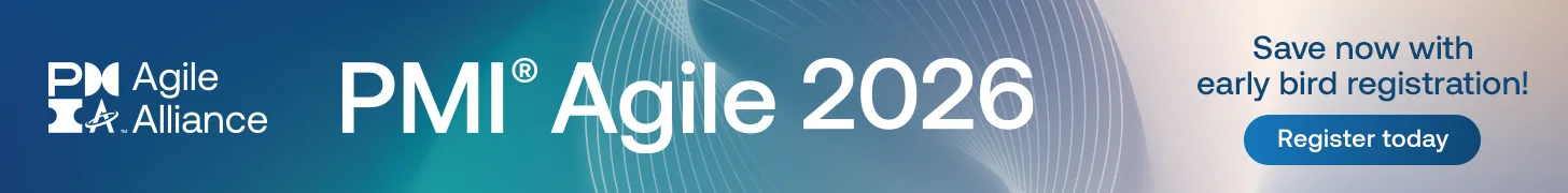 Early bird registraion for PMI Agile 2026